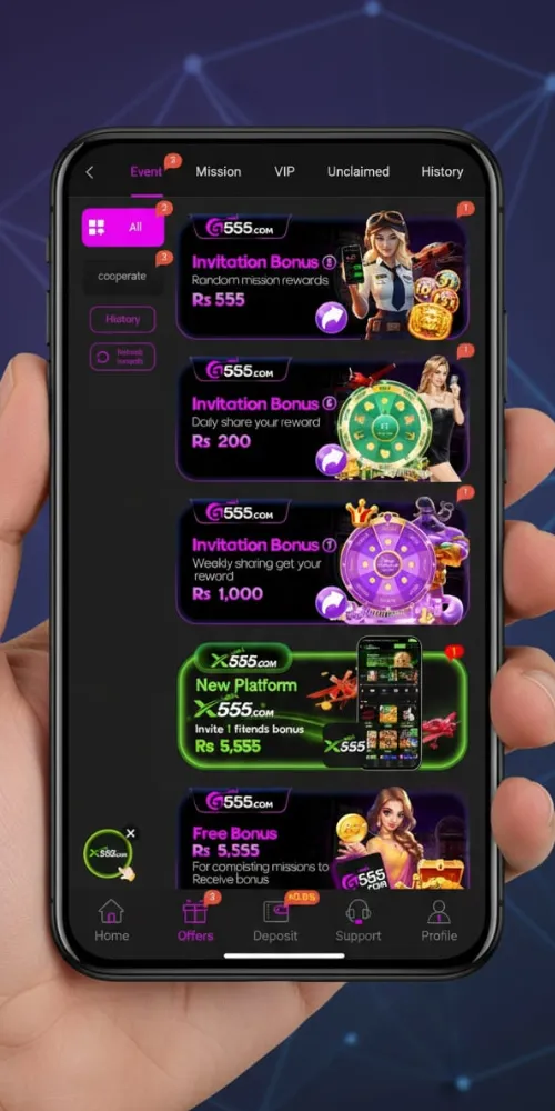 G555 Game real money app rewards